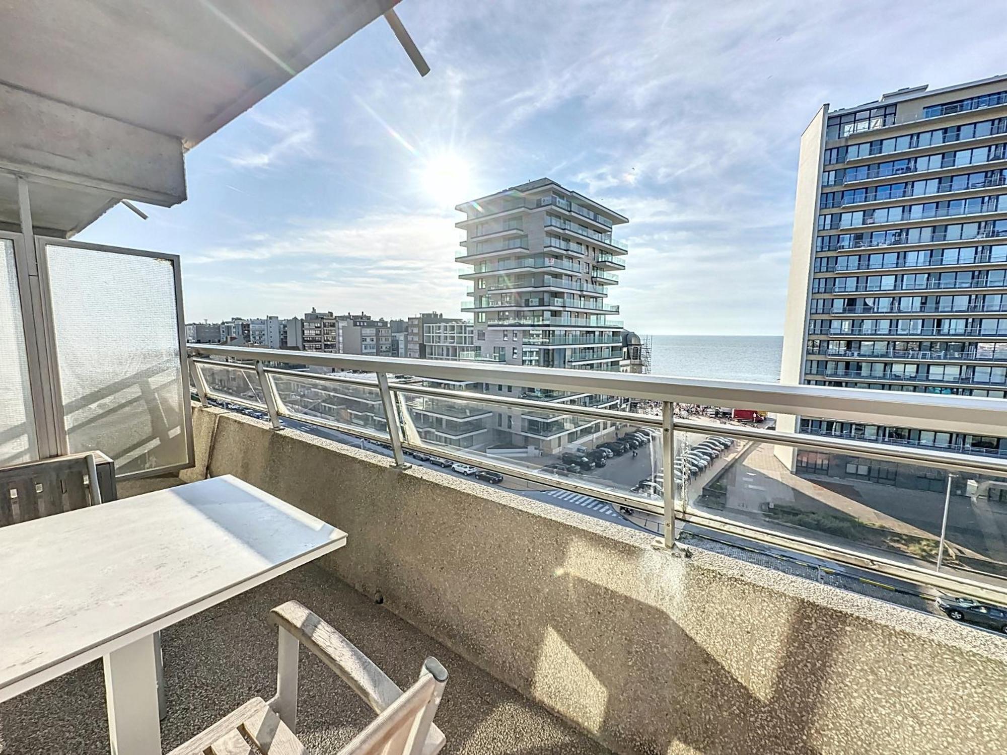 Oostende Studio Royal Ascot Q7 Met Terras En Zeezicht Op Toplocatie ภายนอก รูปภาพ